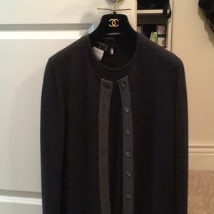 Authentic Chanel cashmere twin set top for sell